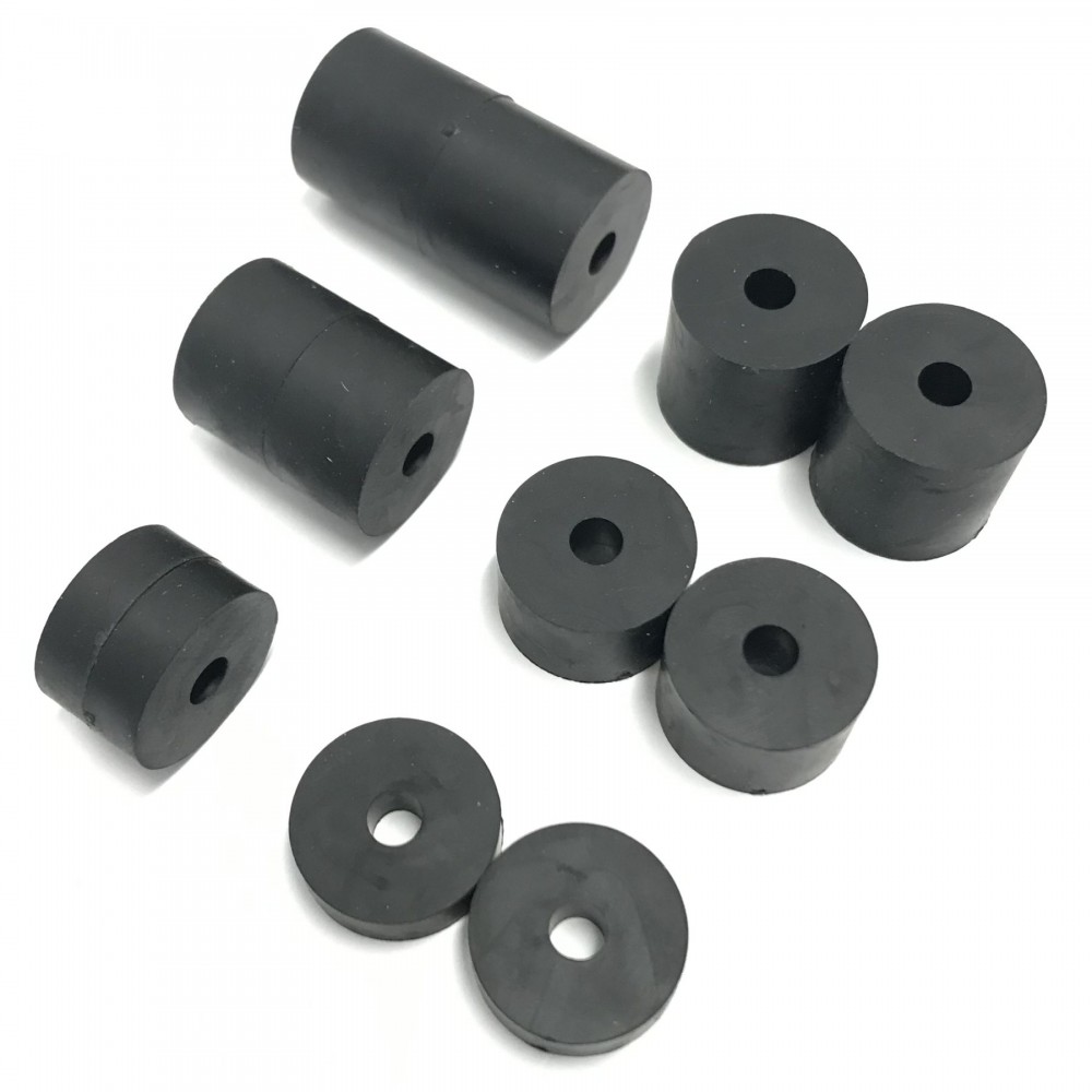 4mm Rubber Spacers Medium Hard